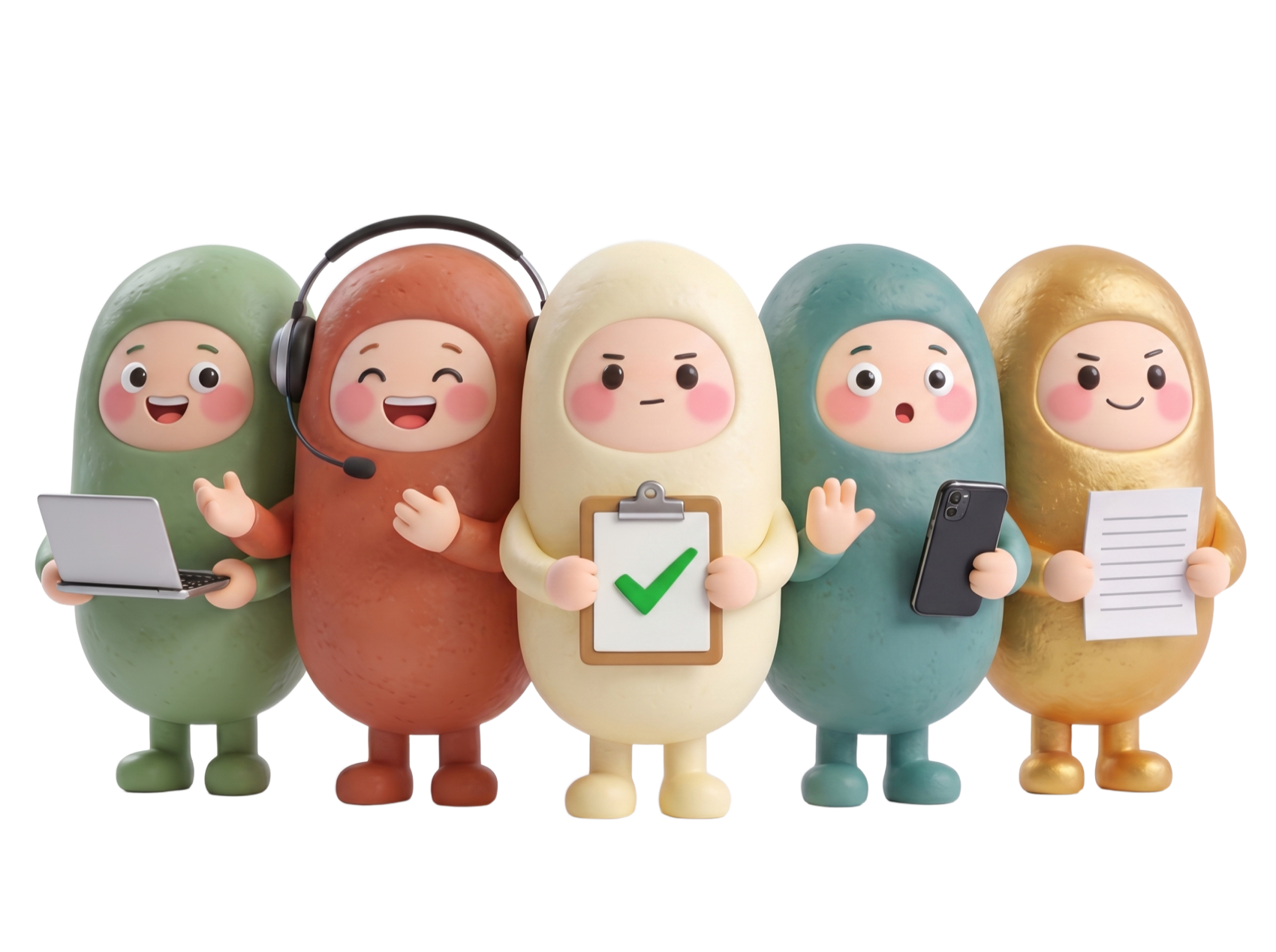 Your AI workforce — Colin, Larry, Wendy, Arnie and the team